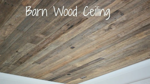 barnwood ceiling nature house