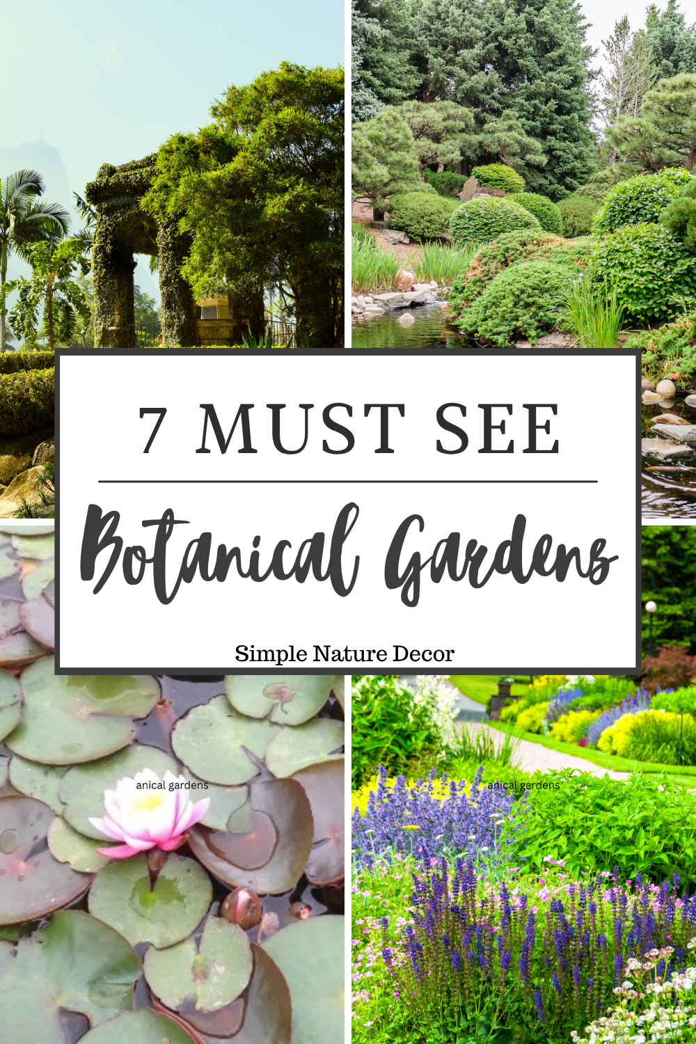 Botanical Garden Tours The Beauty of Nature