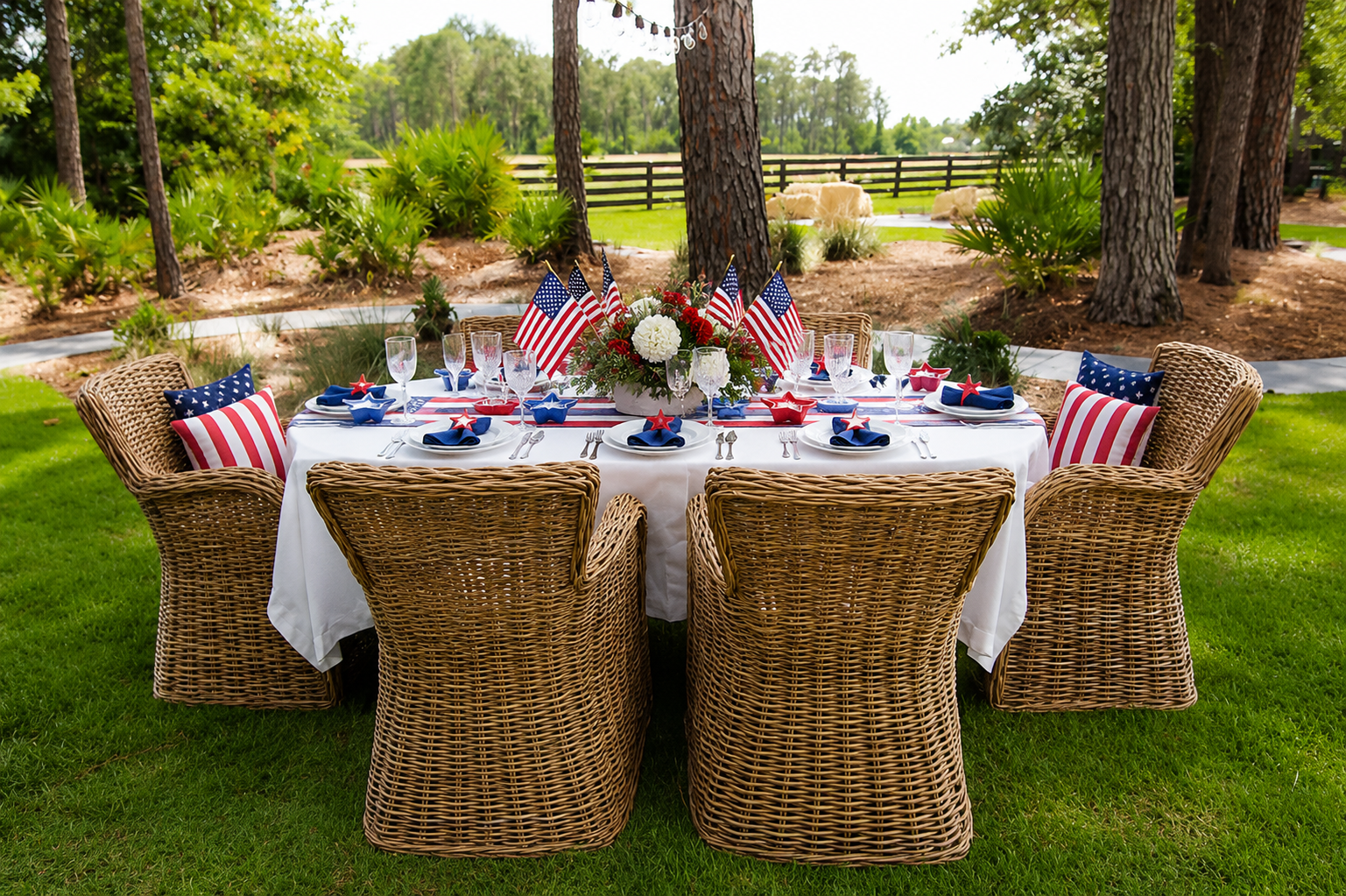 Outdoor July 4th BBQ Ideas