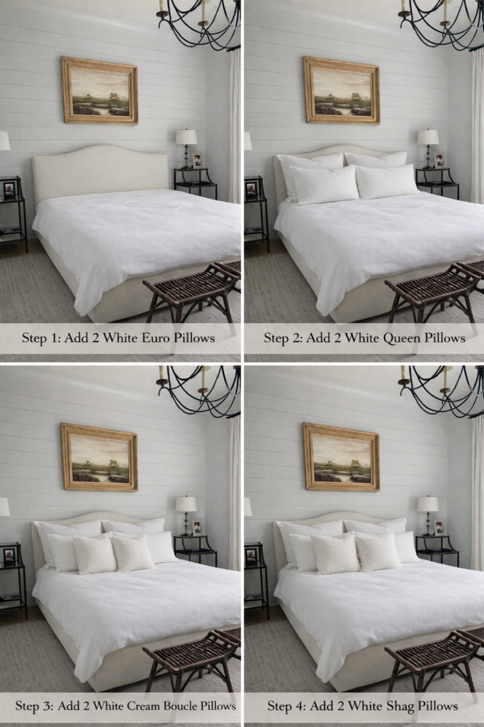 befor and afterEasy Bedroom Update