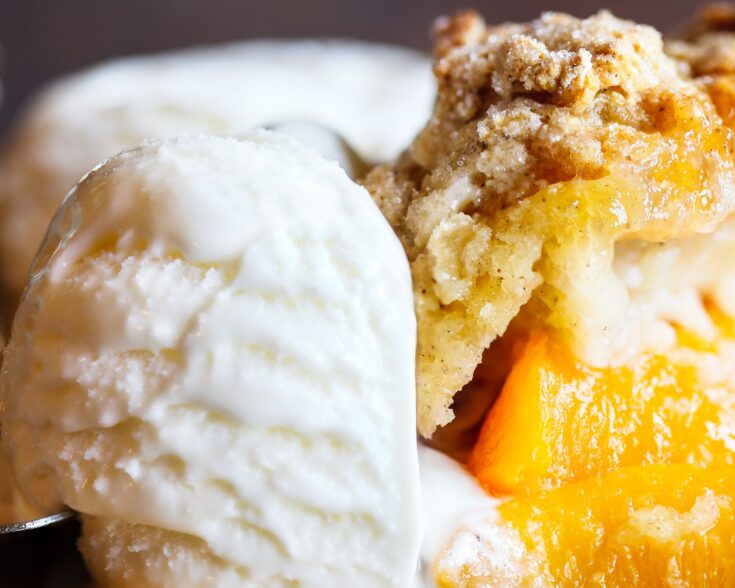 No Churn Peach Ice Cream REcipe