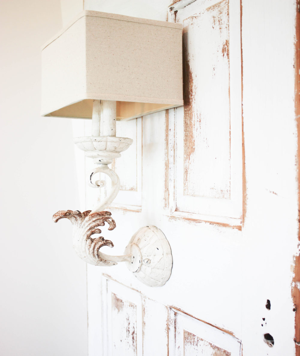 Repurpose Salvage Doors into a Rustic Lighting Fixture
