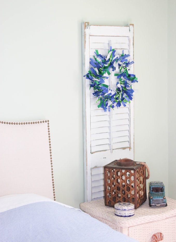 DIY Swim Ribbon Wreath