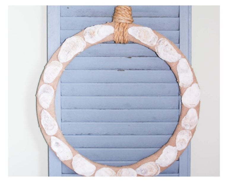 How To Make An Oyster Shell Wreath