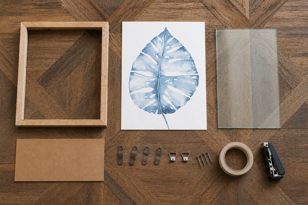how to hang framed prints How to Arrange Blue Coastal Prints in Your Home