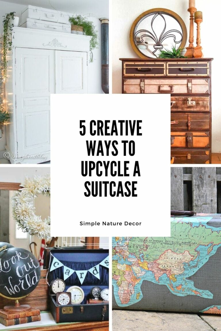 5 Creative Ways To Upcycle A Vintage Suitcase