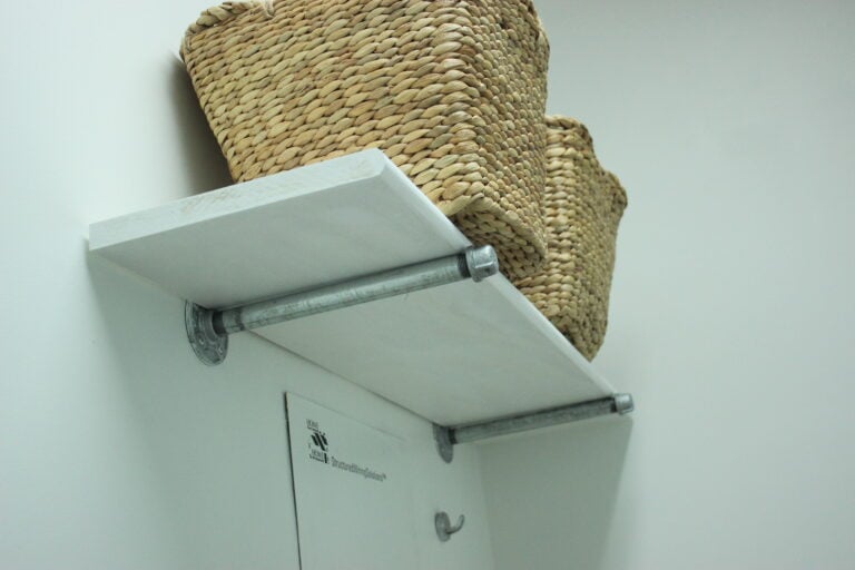 How To Install Industrial Pipe Shelves