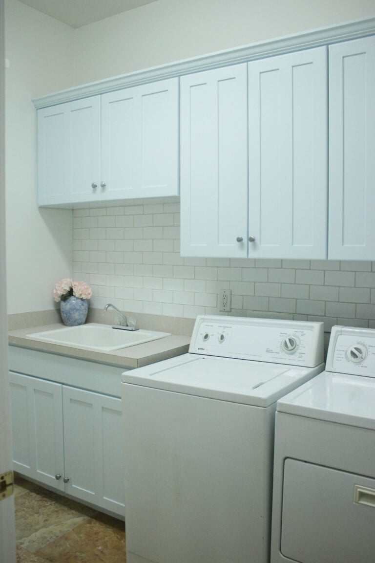 Budget-Friendly Laundry Room Makeover Reveal