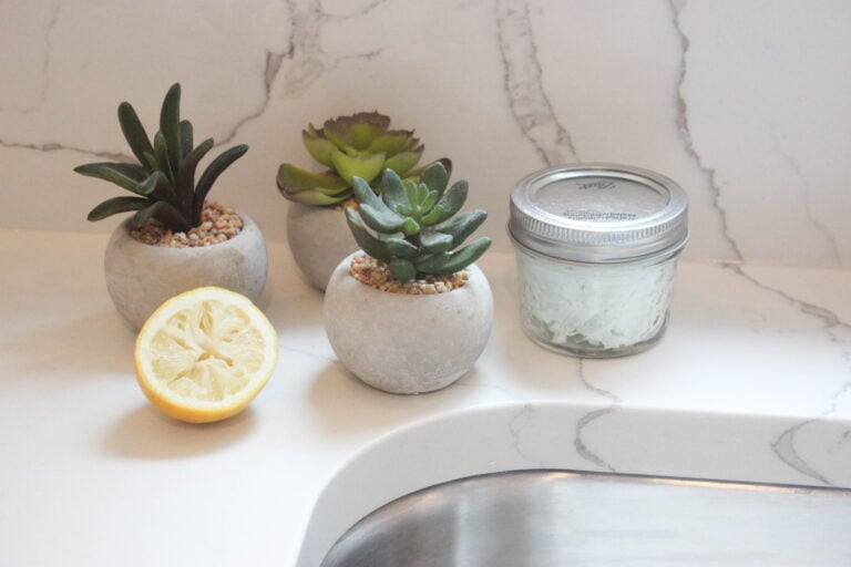 How To Make Lemon Cleaning Scrubs