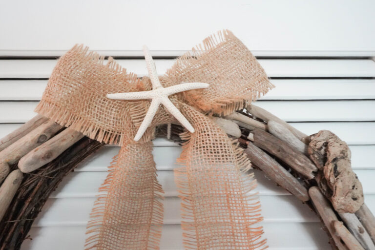 How To Make A Driftwood WReath In Easy Steps