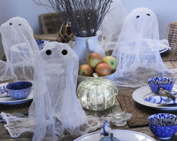 How To Make Cheesecloth Ghost For Halloween