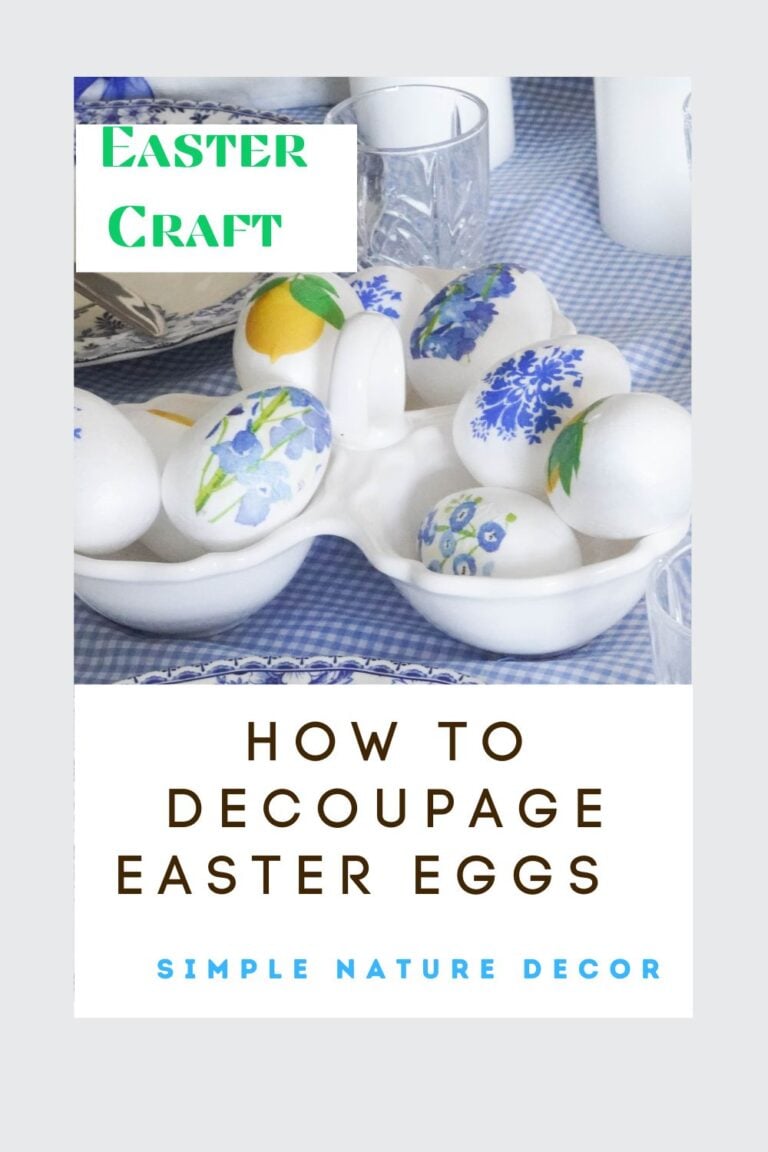 Decoupage Easter Eggs You Will Love Making.