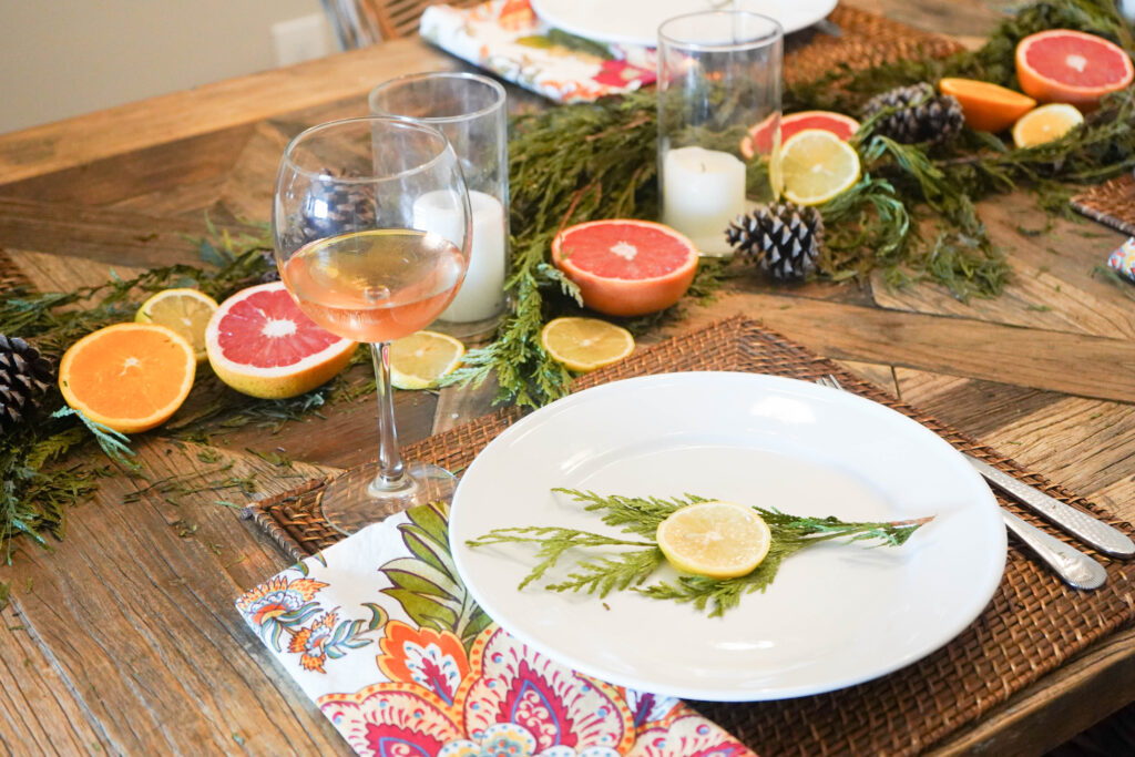 citrus fruit on the table: How to decorate a table with fruit