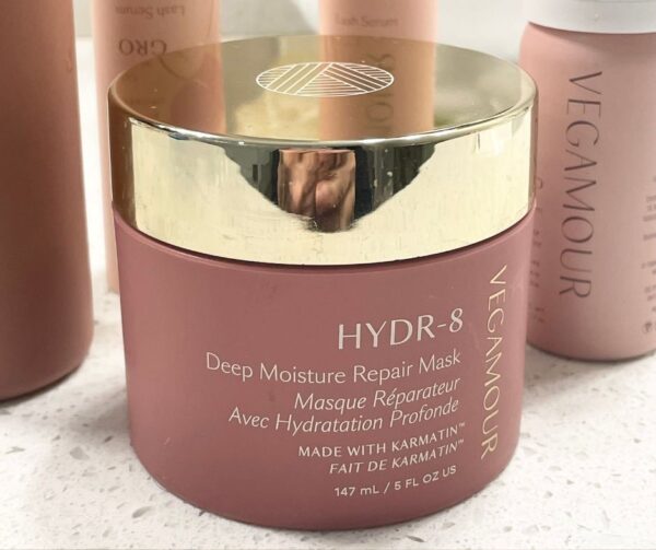 Hydra 8 Vegamour hair tips over 50