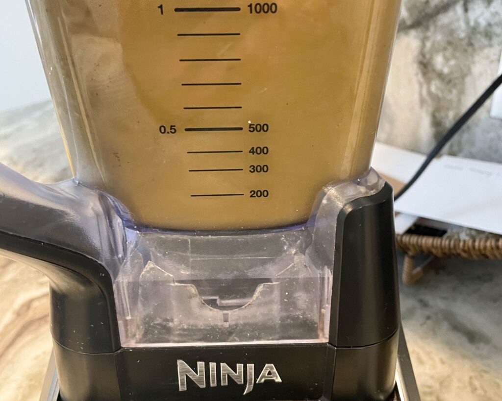 superfood smoothie in a blender