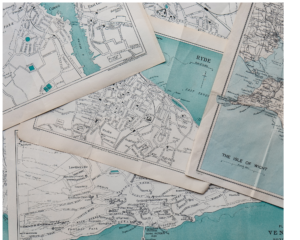 How to Mount and Frame Maps for Stunning Displays