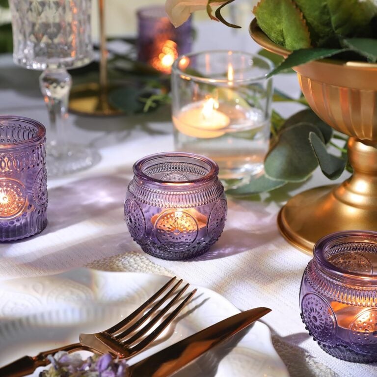 Late Spring Tablescape with Wildflowers & Organic Linen
