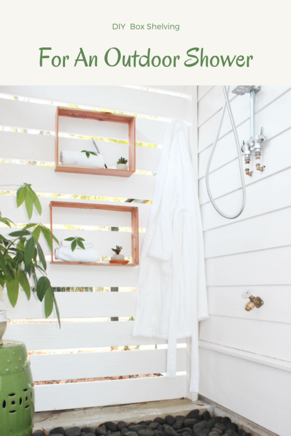 creative outdoor shower design