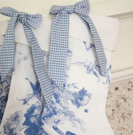 Chinosierie Holiday Stocking DIY