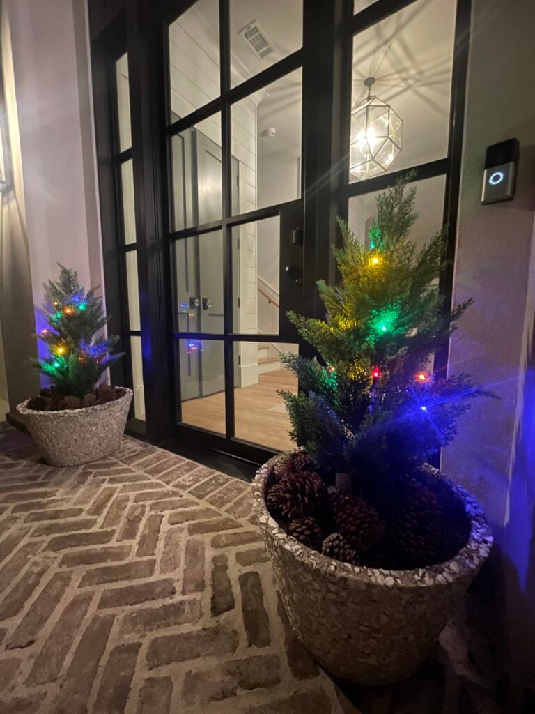 DIY Faux Holiday Mini Trees