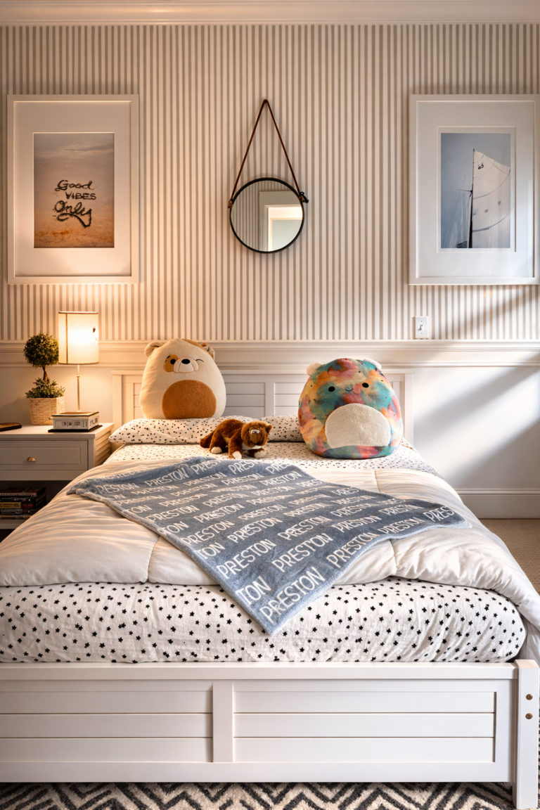 A Bed That Grows With Him