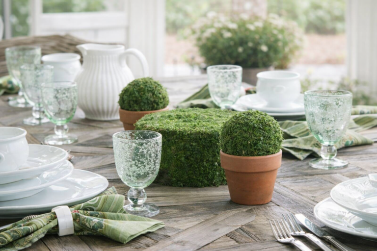 DIY Moss Balls for Natural Decor