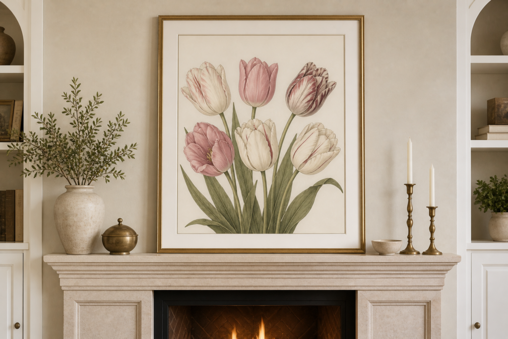 tulips Free Botanical Wall Art Printable
