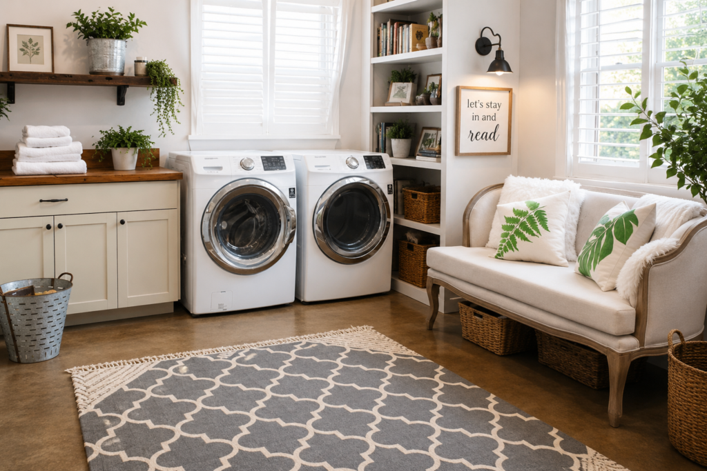 Creating a Cozy Natural Reading Nook