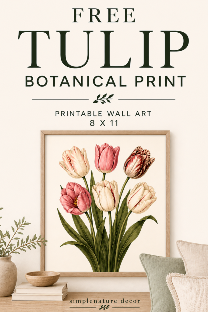 Free Botanical Wall Art Printable